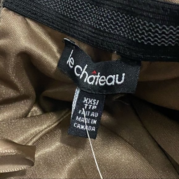 NWT Le Chateau Snake Print Strapless Dress - Picture 14 of 17